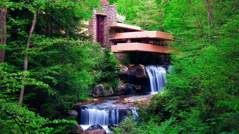 Doğa İle İç İçe Mimari Harikası Şelale Evleri