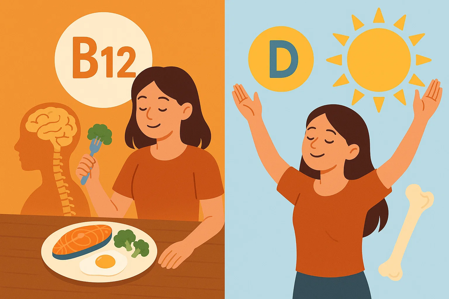 B12 ve D Vitamini Neden Önemli